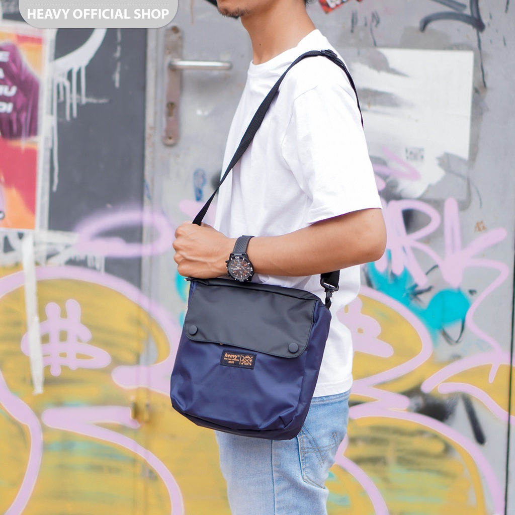 Heavy Official Shop ~ Tas selempang pria waterproof | Sling Bag Heavy