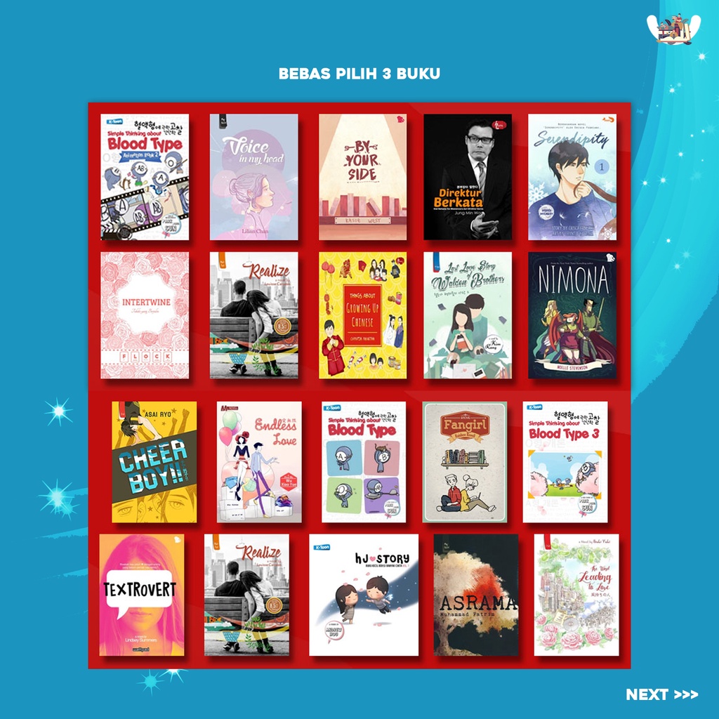 FLASH SALE CUCI GUDANG BUKU  HARU-3