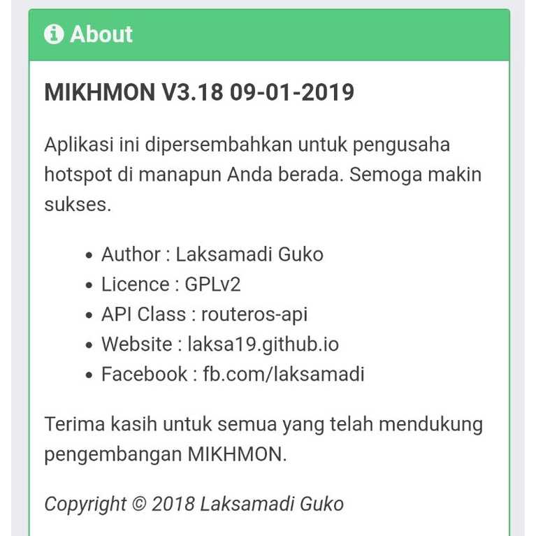 Mikhmon Online Remote Mikrotik