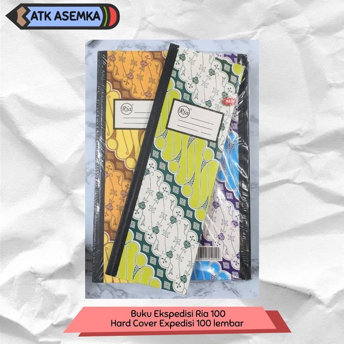 

Buku Ekspedisi Ria 100 / Hard Cover Expedisi 100 lembar Atk