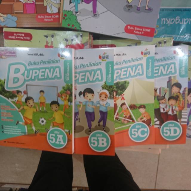 Bupena Sd Mi Kelas 5 Jilid 5a 5b 5c 5d Erlangga Shopee Indonesia