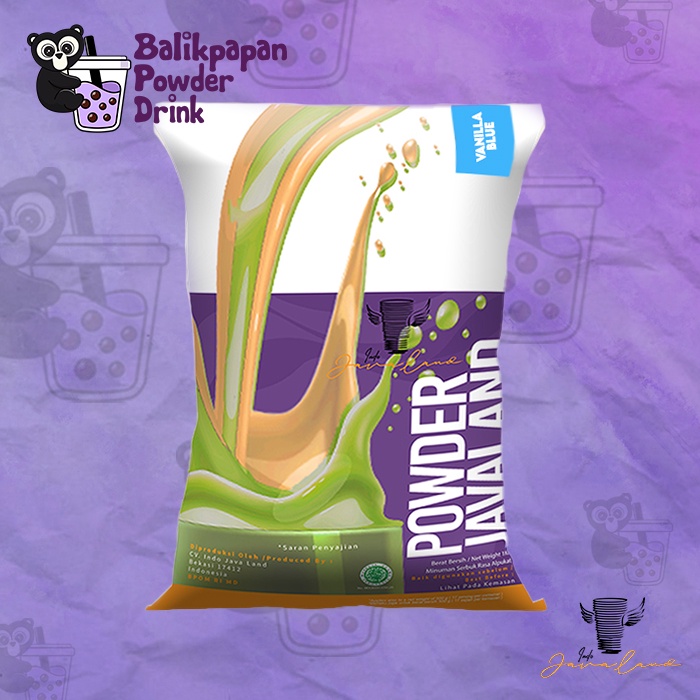 

(TESTER REGULER) VANILLA BLUE 100 GR