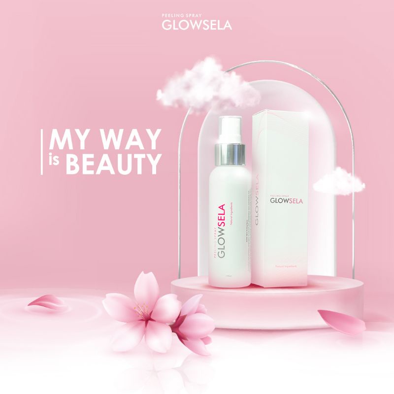 Glowsela Spray Pemutih Ketiak & Selangkangan - isi 100 ML