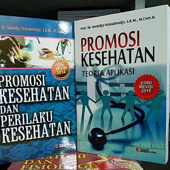 Jual Product HOT PAKET 2 BUKU PROMOSI KESEHETAN DAN PERILAKU KESEHATAN ...