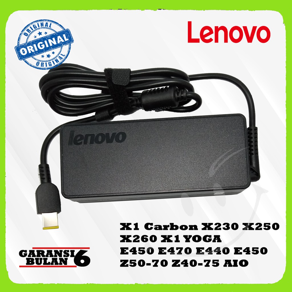 Charger Laptop Lenovo Thinkpad X1 Carbon X250 X240 E440