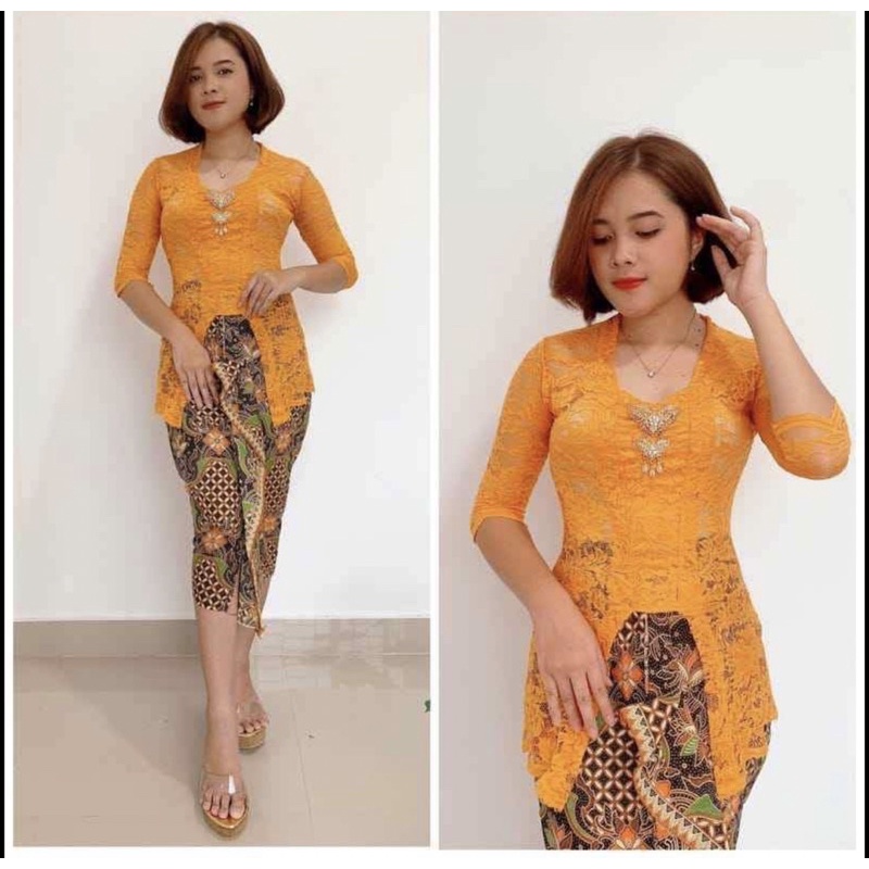 Kebaya bali sofia strech bet lengan 3/4