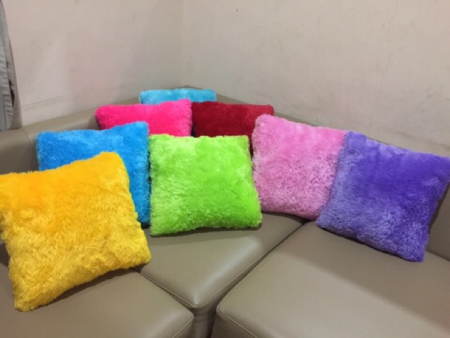 Bizzarpillow Bantal Sofa Bulu Rasfur 40x40 BZ214