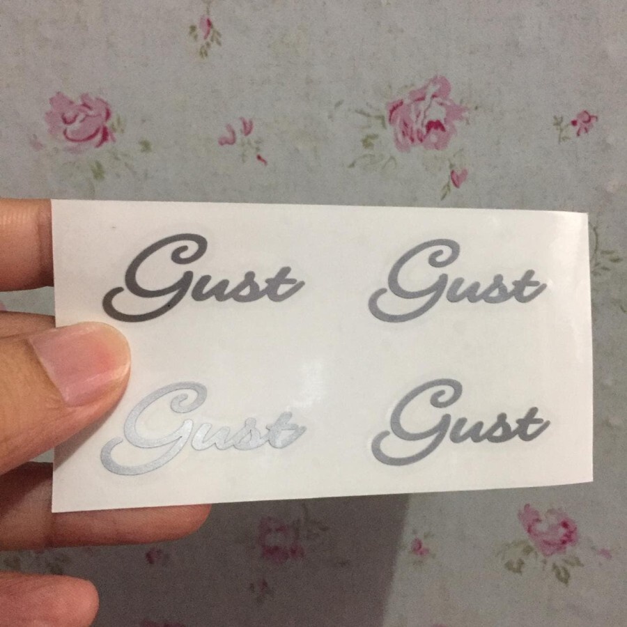 CUTTING STICKER SEPEDA FNHON GUST LOGO FRAME