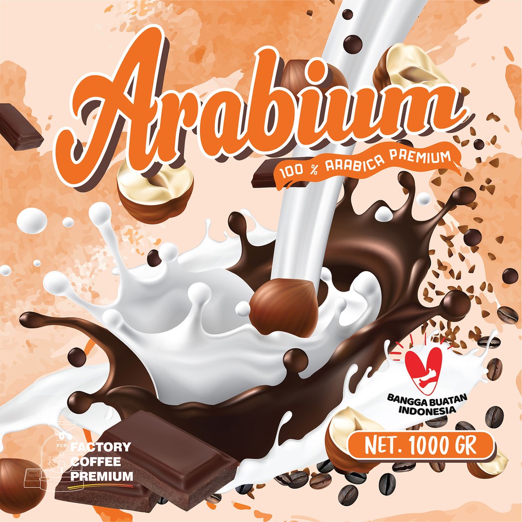 

1KG Biji Kopi Arabium PREMIUM Full Arabica Harga Grosir - Beans