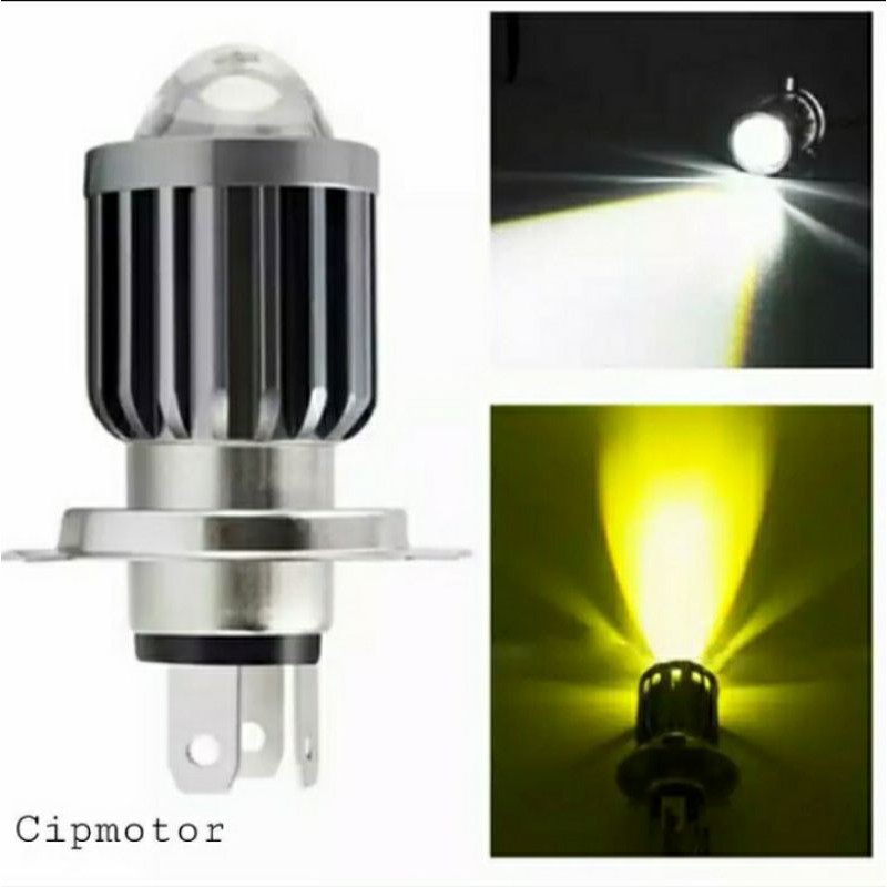 LAMPU LED D2 H4 VINYX AC DC PUTIH KUNING HS1