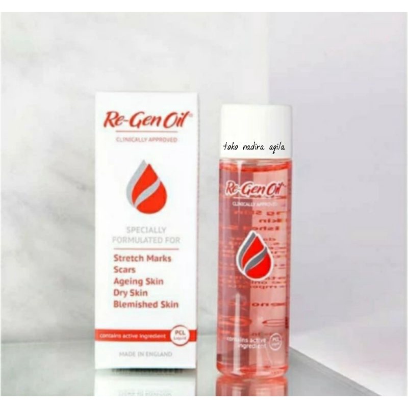 NUTRIMAX REGEN RE-GEN OIL OBAT MINYAK PENGHILANG BEKAS LUKA HAMIL STRETCHMARK SCAR DRY SKIN 75 ML || SKINCARE