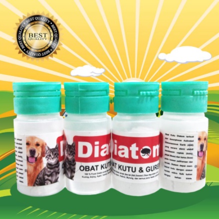 DIATOM Obat Kutu Kucing Anjing Kelinci 100% FOOD GRADE