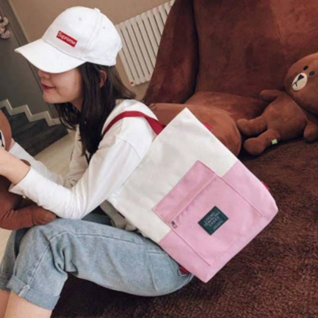 BISA COD TOTEBAGS KPOP/ TAS RANSEL TAS SLEMPANG /TAS JINJING RESLETING TOP HANDLE BAGS TERLARIS TAS FASHION PRIA WANITA MURAH TAS SEKOLAH TAS KULIAH TAS TRAVELING SHARE HAN BAGS TOTE KOREA TAS BAHU WANITA TAS GENDONG