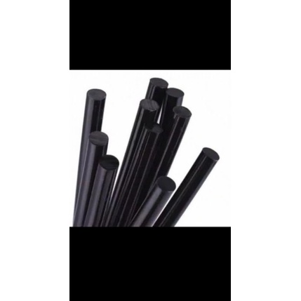 

Lem Bakar kecil hitam panjang 22cm 1pak isi 12pcs Lem Silen