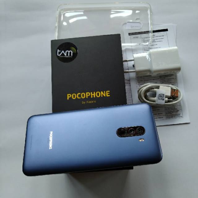 Xiaomi Like New F1 6 / 128 pocophone bekas Garansi TAM 6/128 poco snapdragon 845 mulus lengkap