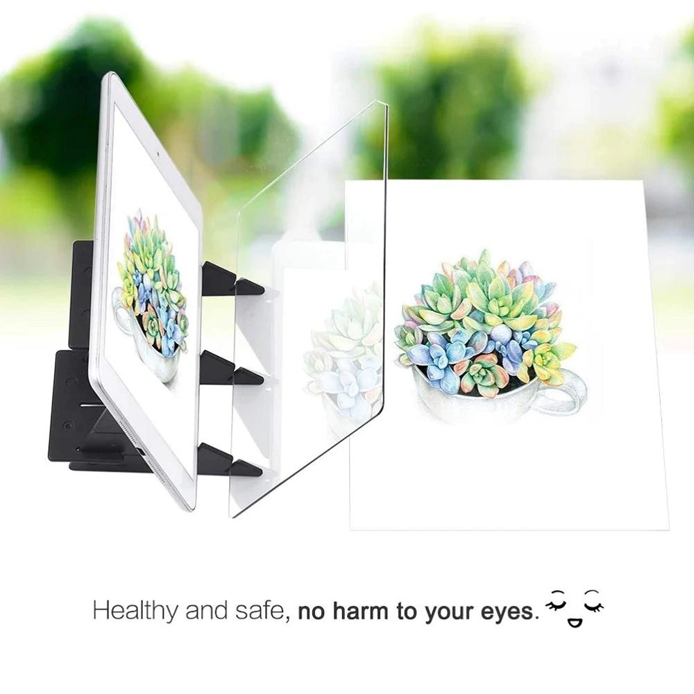 458 Reflection Drawing Board Writing Mirror Pad Phone IP65 Waterproof