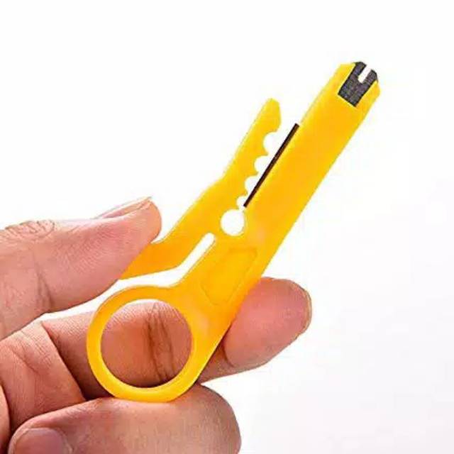 (NCS) Rotary Wire Stripper Pengupas Kulit Kabel Kupas Kabel Tang Cutter Efektif dan Praktis