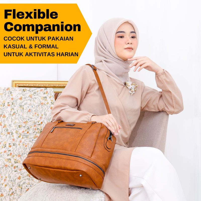 VALLEY Bag by Manjua. Tas Kerja, Tas Kuliah, muat Laptop 14 inch. Tas Laptop, Ukuran Besar.