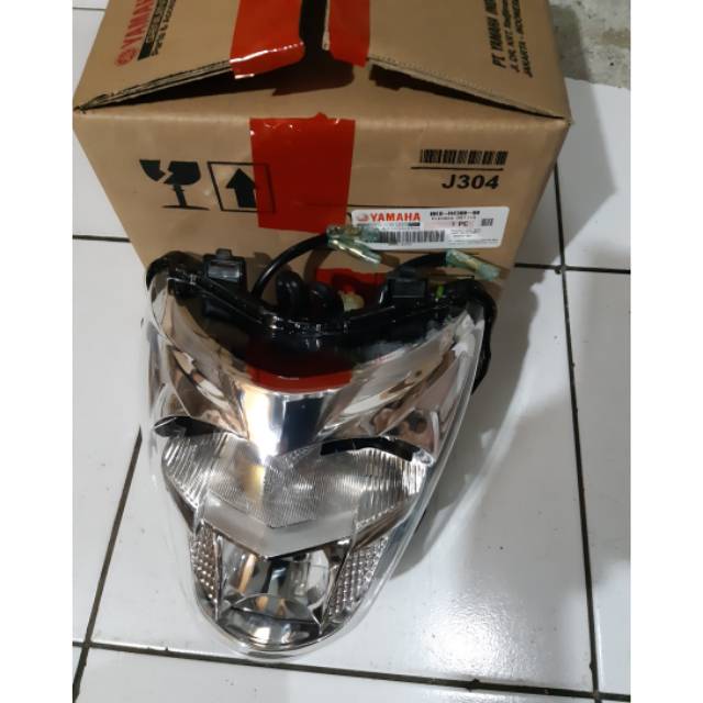 Reflektor-Lampu Depan Yamaha Vixion R Led Asli BK8-H4300-00
