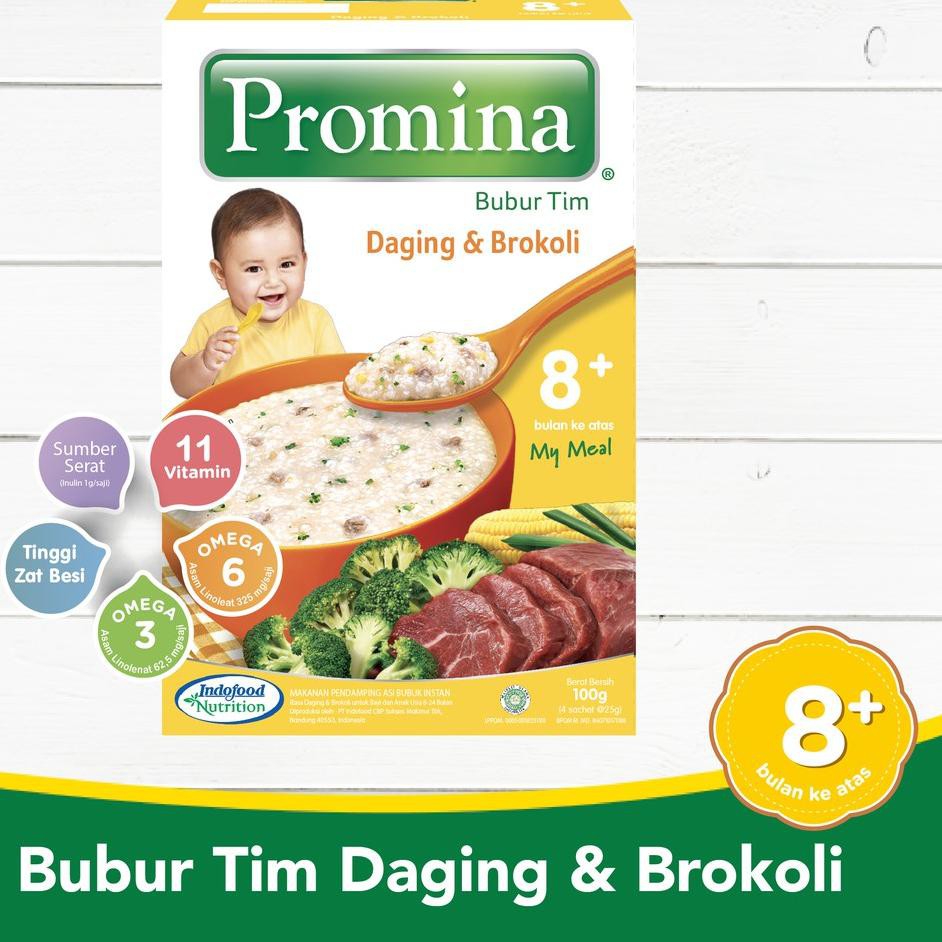 

GROSIR Promina BTI Daging & Brocoli Box 100 g x 1 Pcs