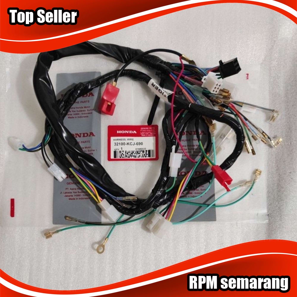 Kabel body bodi hardess wire Honda Tiger lama old - Tiger 2000 Original
