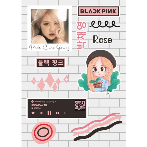 

sticker case sticker hape sticker aesthetic blink KPop Army sticker lucu sticker scrapbook jurnal diary