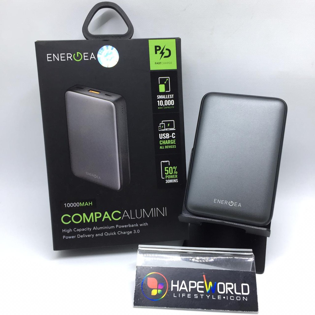 ENERGEA COMPAC ALUMINI POWERBANK 10000MAH