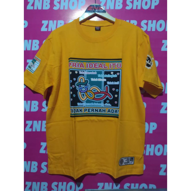 kaos Jobel Bali kuning kunyit
