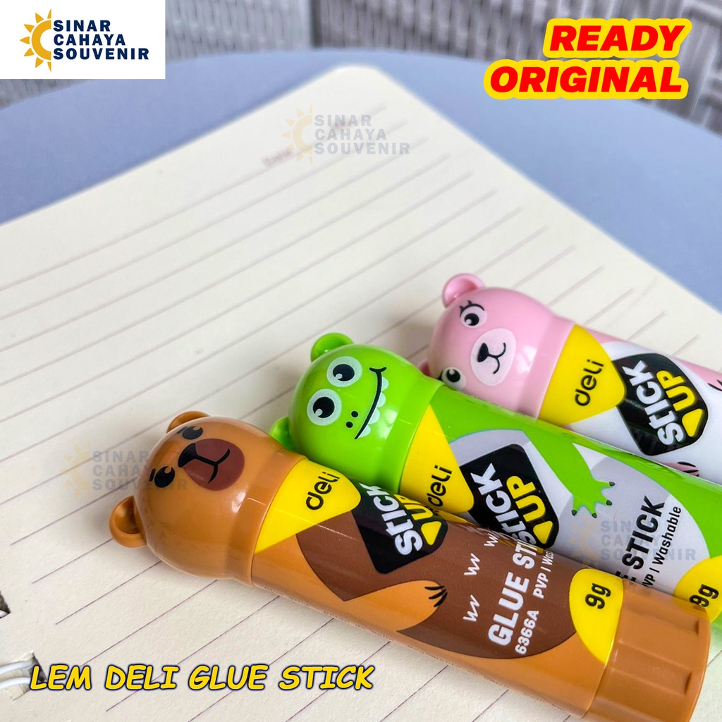 

Lem Deli | Glue Stick Beruang Koala Kodok | Perekat | Lem Kertas Lucu Alat Tulis Kantor Murah Meriah Souvenir Lucu Unik Berkualitas