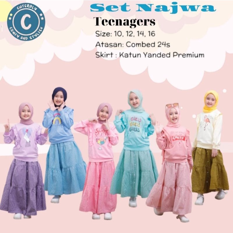 SET NAJWA TEENAGERS