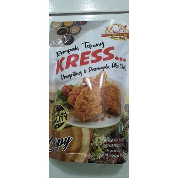 

Biang Kress / Rempah tepung kress 750gram