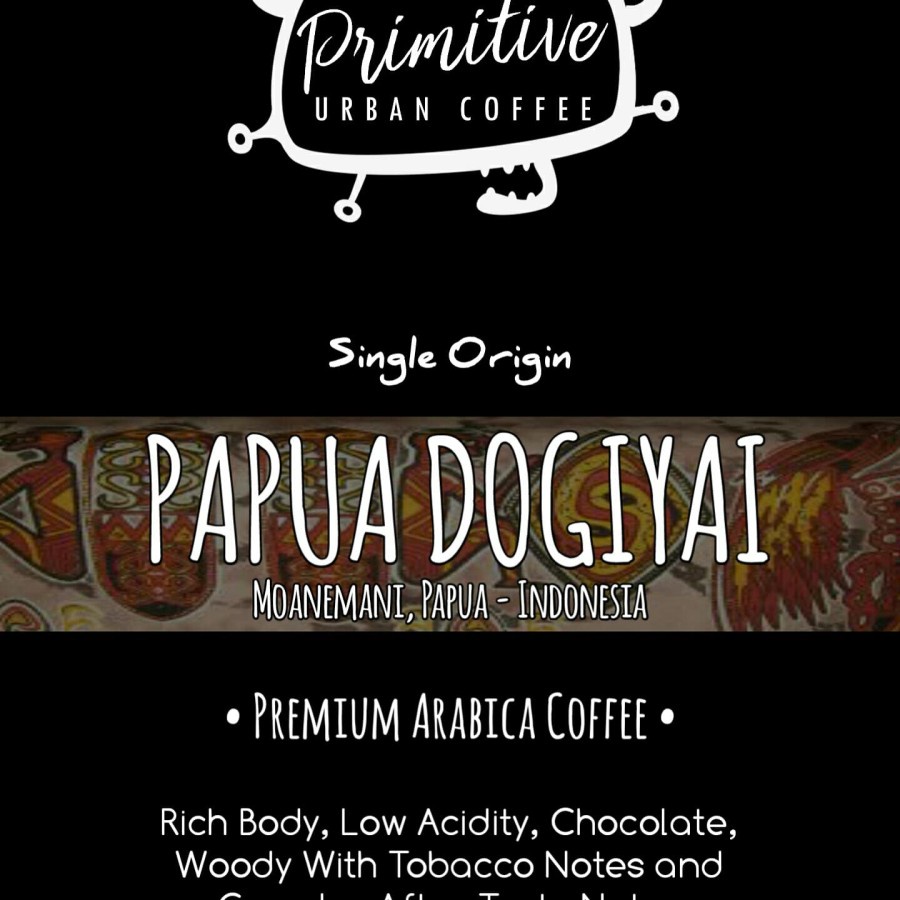 

Kopi Arabica Papua Dogiyai Moanemani ORIGINAL 125g - Grade1