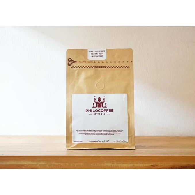 

Biji Kopi Arabika Sumatra Dolok Sanggul 200g | Wet Process Wet Hulled