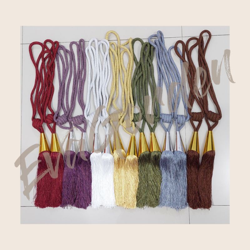 TASEL GORDEN/ TALI TASEL GORDEN / TALI PARIS GORDEN / TASEL/TALI GORDEN/ SABUK/ TASEL PARIS/ SIBORI 