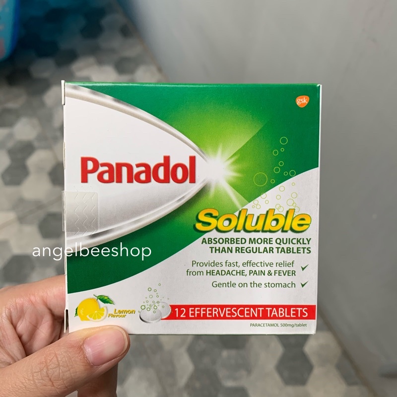 (READY) PANADOL soluble / celup singapore