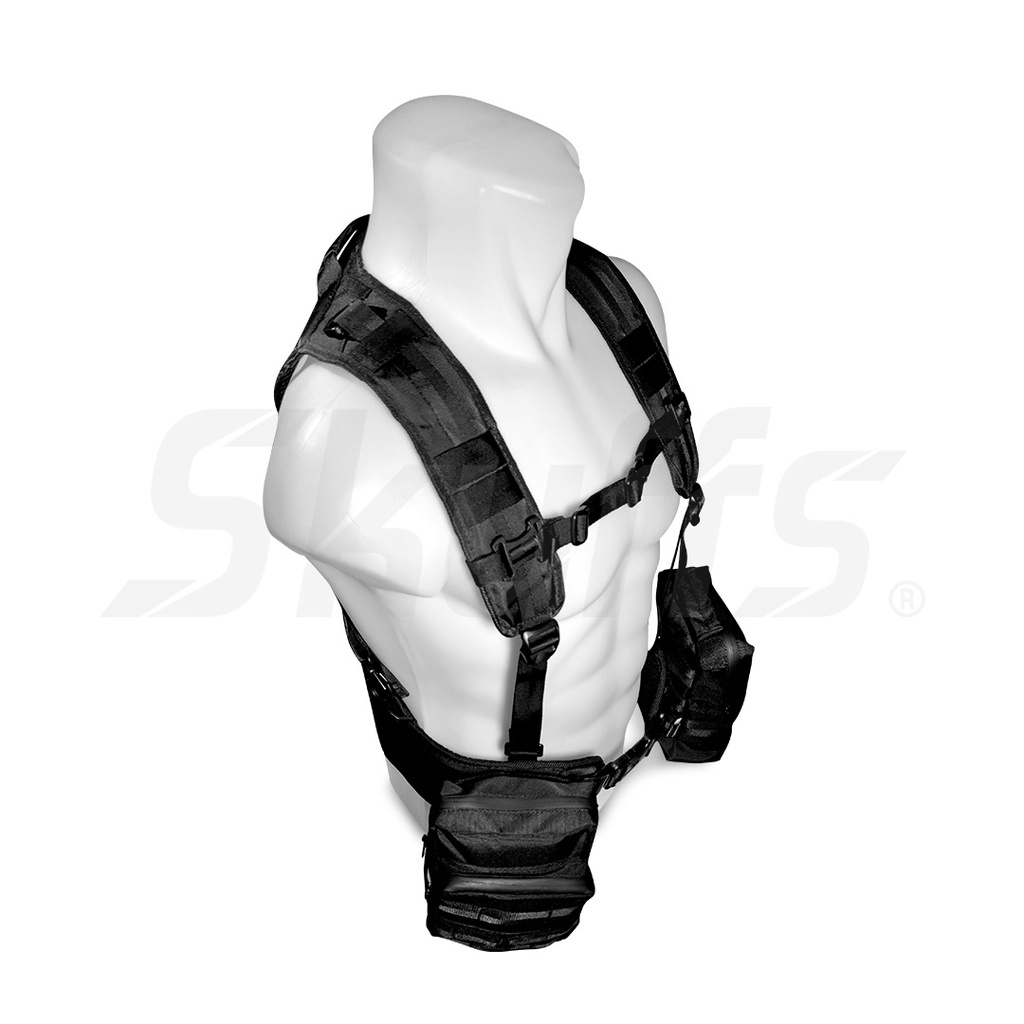 Skuffs Ronin chest bag chest rig bag waist bag tas selempang tas dada cross chest bag vest