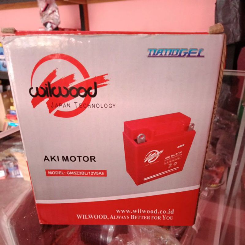 AKI MOTOR BEBEK KERING WILWOOD NANOGEL
