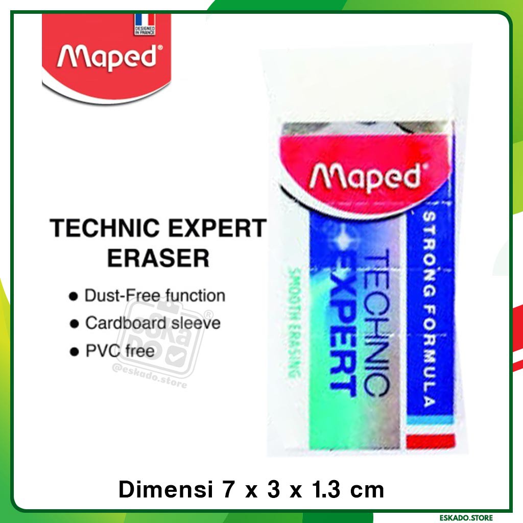 Penghapus / Eraser Maped BESAR Technic Expert ( Refill Gom Stick )