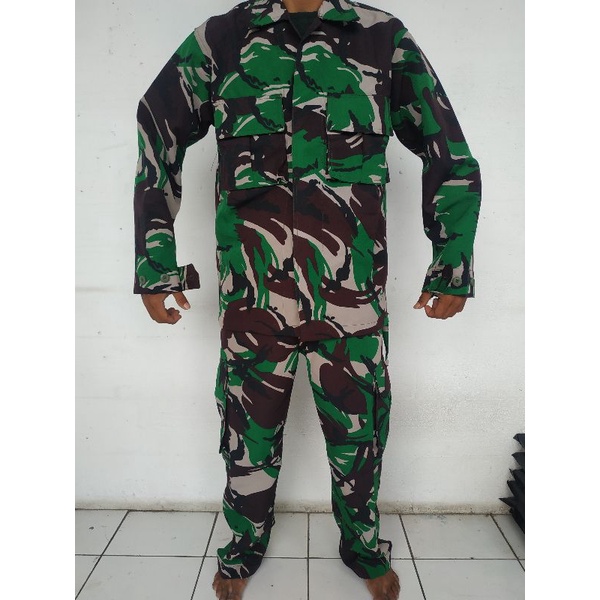 STELAN BAJU PDL MALVINAS/PDL TEMPUR VELBET DINIR / PDL LORENG TNI PREMIUM