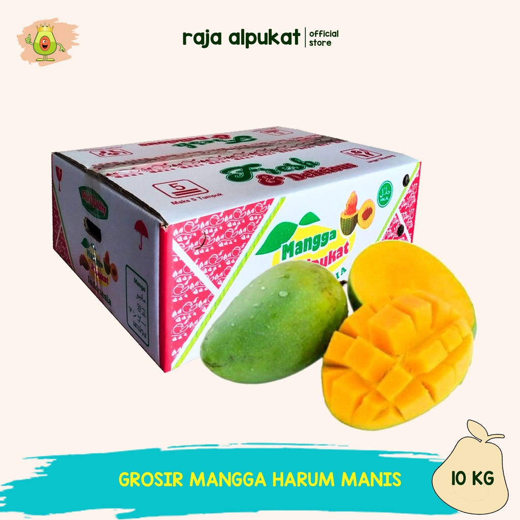 

Grosir Mangga Harum Manis 1 Box (10 Kg)