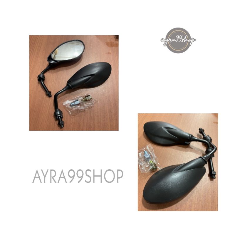 Spion X1 Hitam Spion Yamaha Z125 Mio Jupiter Beat Vario Supra Honda