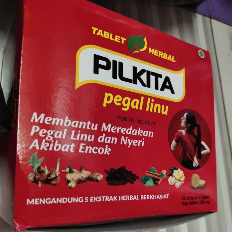 OBAT PEGEL LINU PILKITA 10 STRIP@2TABLET