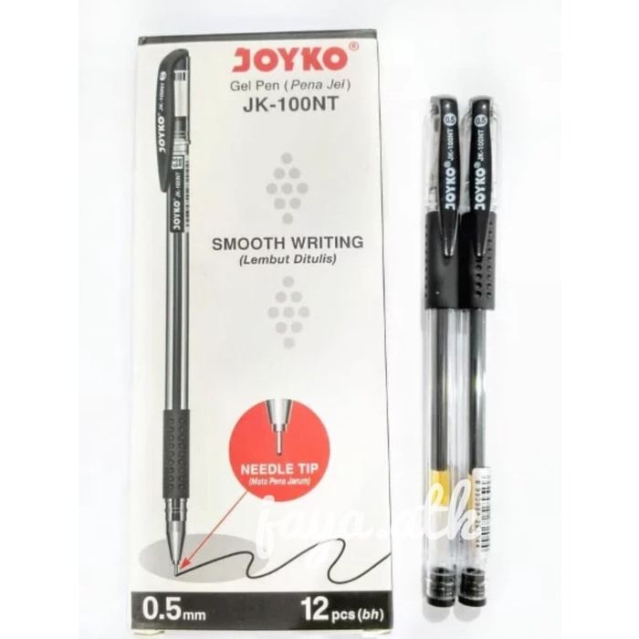 

MURAH Pulpen - Bolpen Pen Joyko Gel JK 100 NT dan JK 100 (Per 12 Pcs)