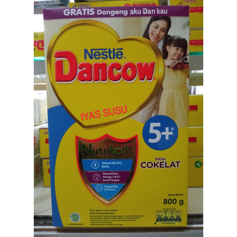 

Susu Nestle Dancow 5+ 800gr Madu/Vanila/Coklat