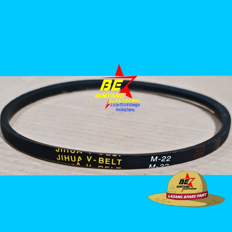 VBELT M22 V-BELT MESIN CUCI M-22 V BELT M 22 VAN BEL 520