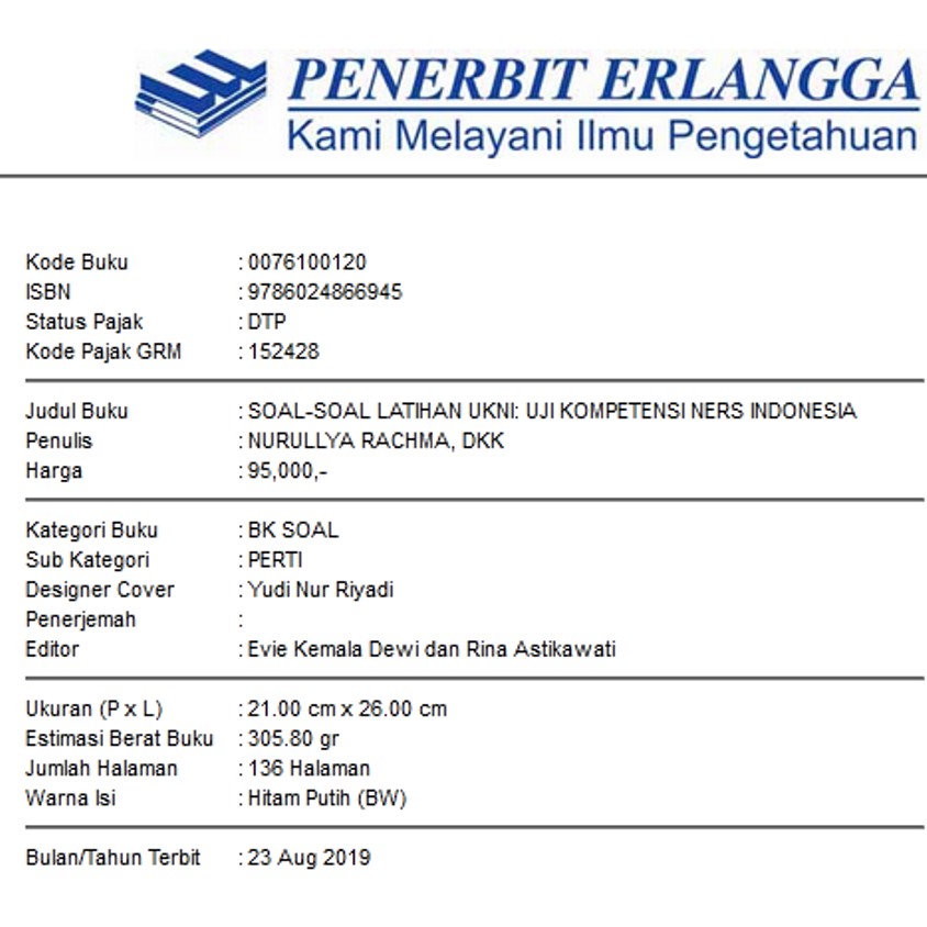 Soal Soal Latihan Ukni Uji Kompetensi Ners Indonesia Shopee Indonesia
