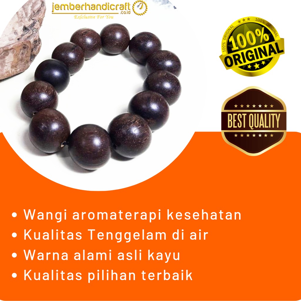 Gelang Gaharu Buaya Buaya Kalimantan | Gelang Gaharu Wangi - WANGI ALAMI