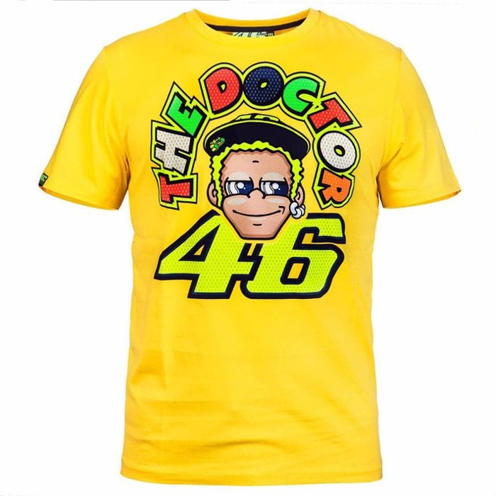 Kaos Tshirt Baju Combed 30S Distro The Doctor Rossi 46 VR46 VR 46 Moto