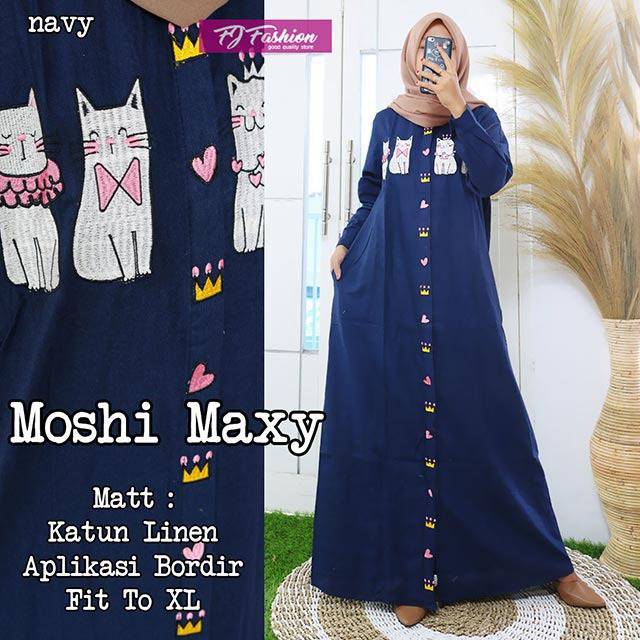 Gamis import Bangkok gamis busui gamis syari busui  gamis menyusui gamis jumbo KATUN Linen ORIGINAL
