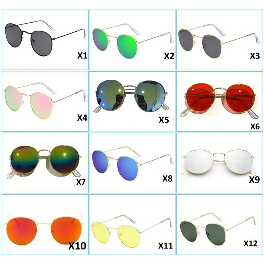 DF VZ024 Kacamata Matahari Kacamata Pria Dan Wanita Kacamata Pantai Kacamata Wanita Import